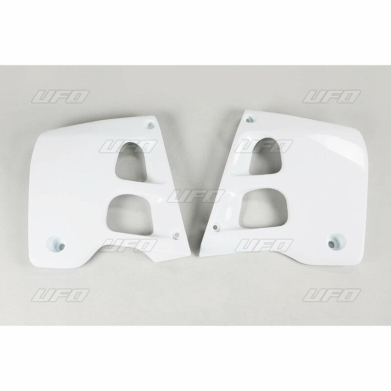 UFO Radiator shrouds white Honda CR125R/250R