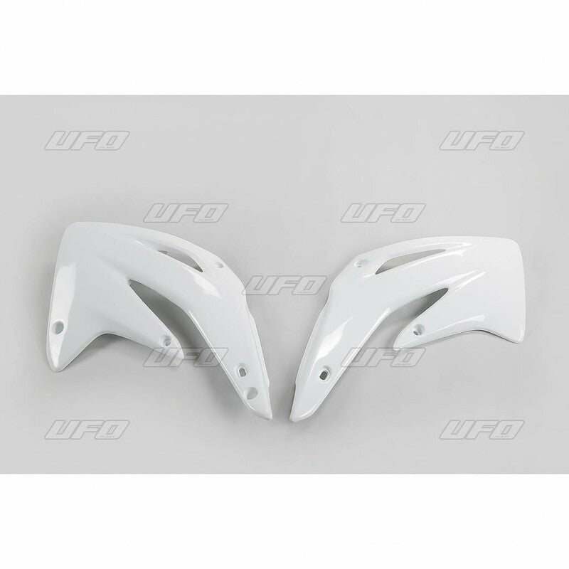 RADIATOR COVERS CR85 03-09 WHITE