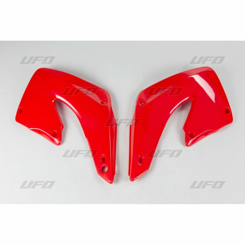 UFO Radiator shrouds red Honda CR125R/250R