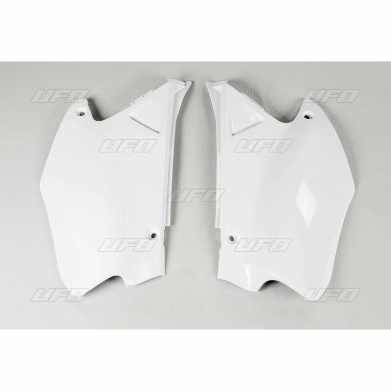 UFO Side number plates white Honda CR125R/250R