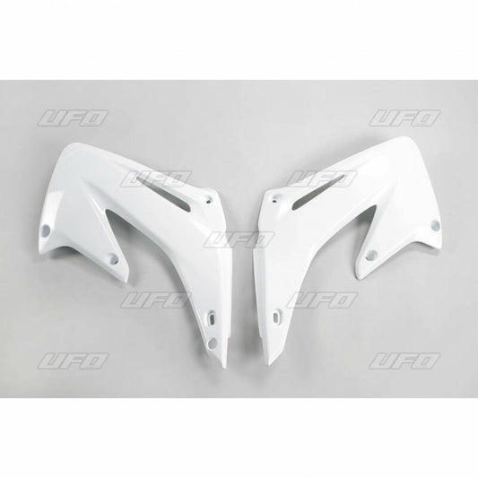 UFO Radiator shrouds white Honda CR125R/250R