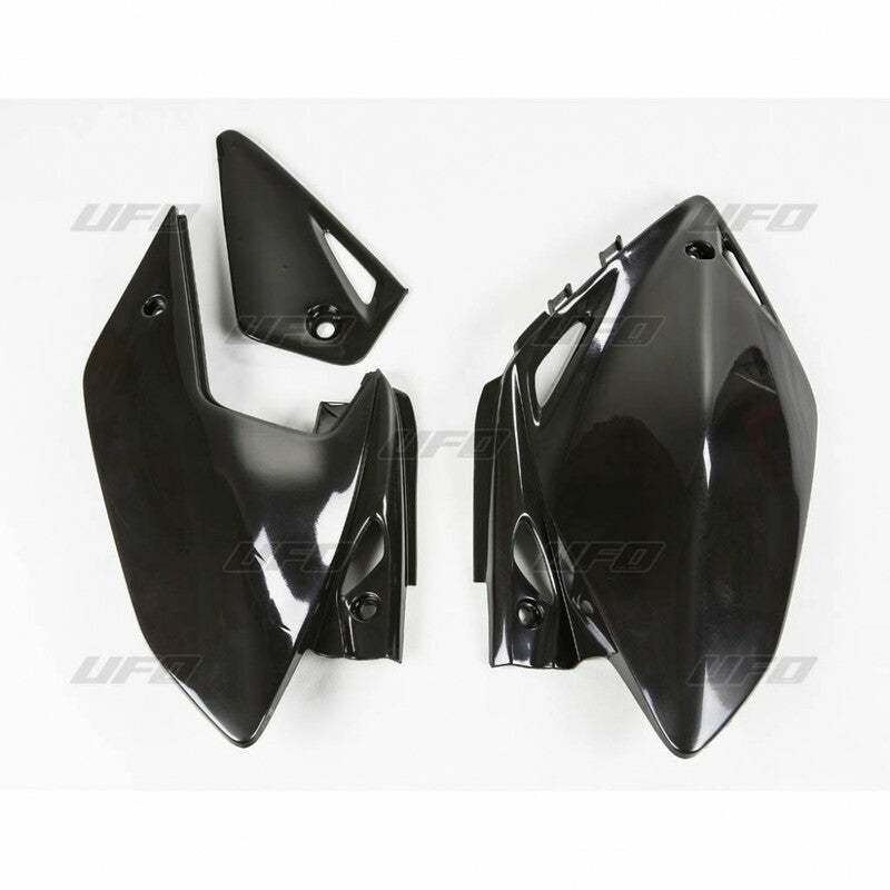 UFO Side number plates black Honda CRF450X