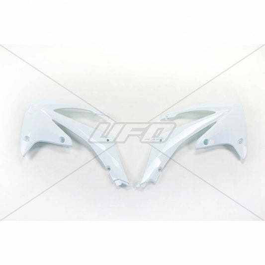 UFO Radiator shrouds white Honda CRF250R/450R