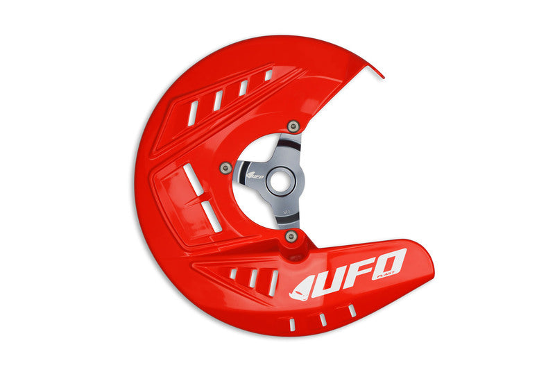 UFO Front brake disc protector red Honda CRF250R/CRF450R