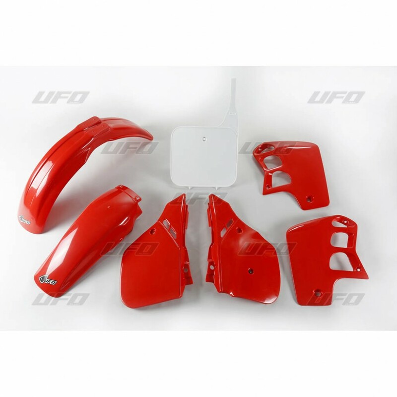 UFO Plastic kit OEM kleur Honda CR500R