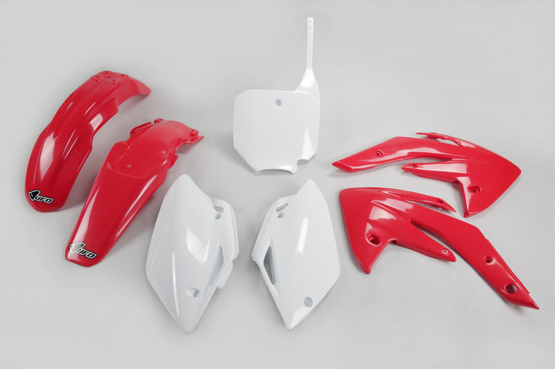 UFO Plastic kit OEM kleur rood/wit Honda CRF150R/150F