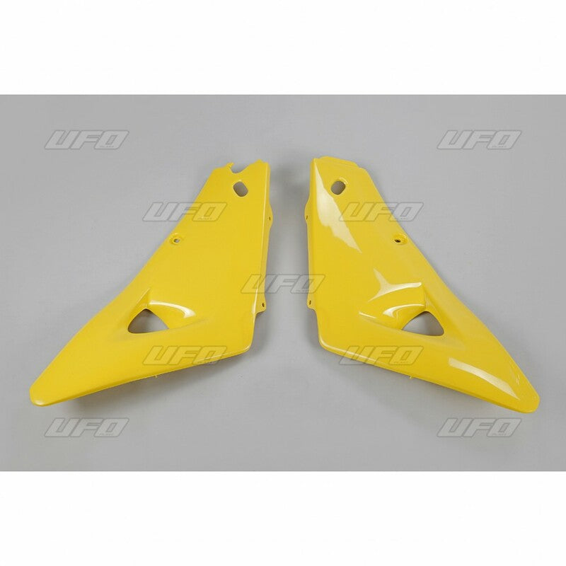 UFO Upper radiator shrouds yellow Husqvarna