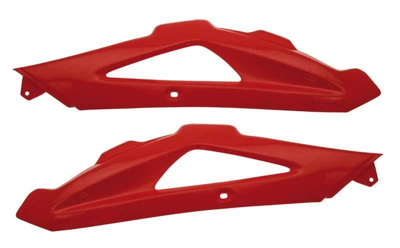 UFO Upper radiator shrouds red Husqvarna