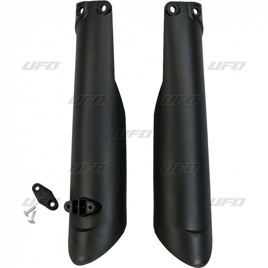 UFO Front fork protectors black Husqvarna FC/TC