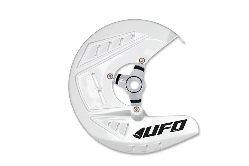 UFO Front brake disc protector white Husqvarna TC/FC 125 &amp; +