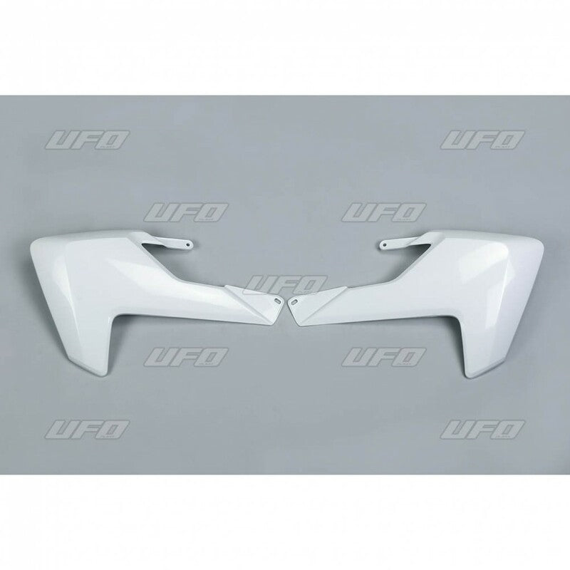 UFO Radiator shrouds white Husqvarna TC85