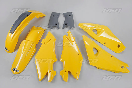 UFO Plastic kit OEM color yellow/grey Husqvarna CR125/250