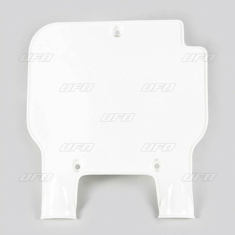 UFO Front number plate white Kawasaki