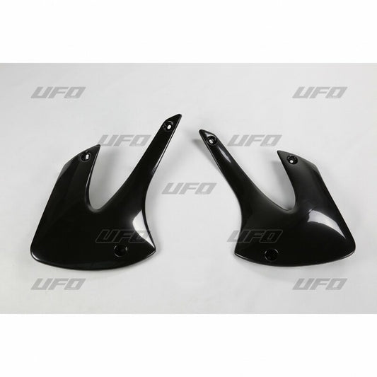 UFO Radiator shrouds black Kawasaki KX85/80