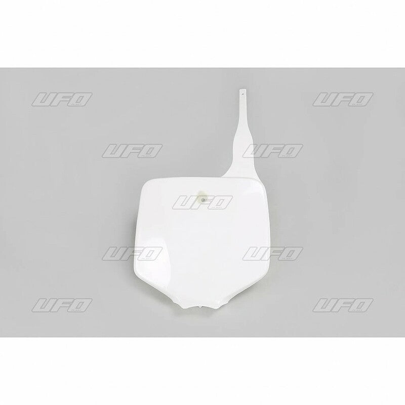 UFO Front number plate white Kawasaki