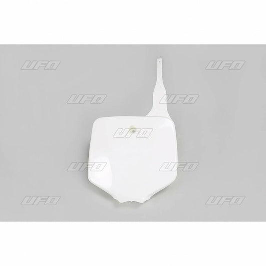 UFO Front number plate white Kawasaki