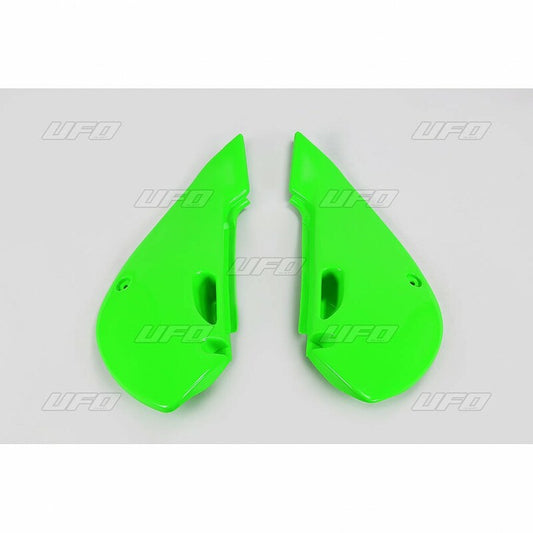 UFO Side number plates KX green