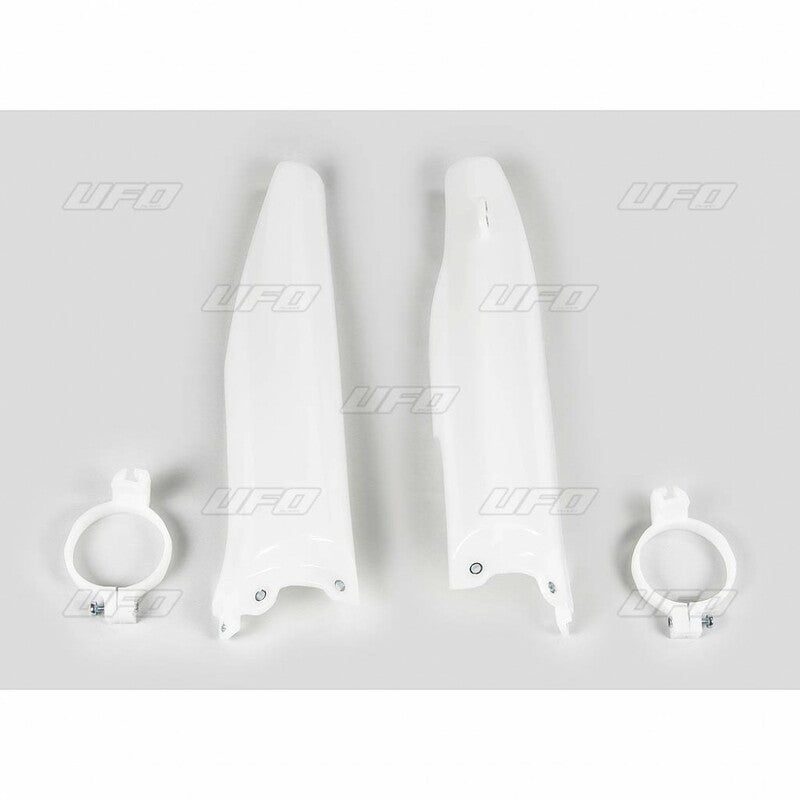 UFO Front fork protectors transparent Kawasaki KX125/250