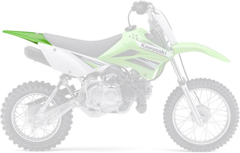 UFO Rear fender KX green Kawasaki KLX110