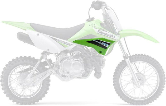 UFO Voornummerplaat wit Kawasaki KLX110