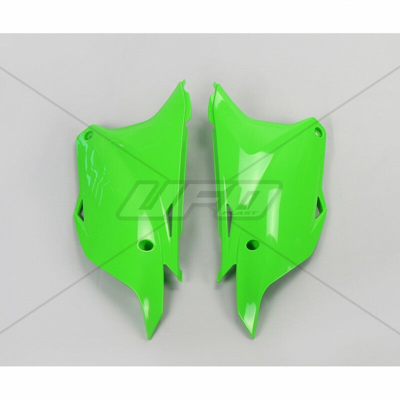 UFO Zijnummerplaten groen Kawasaki KX85