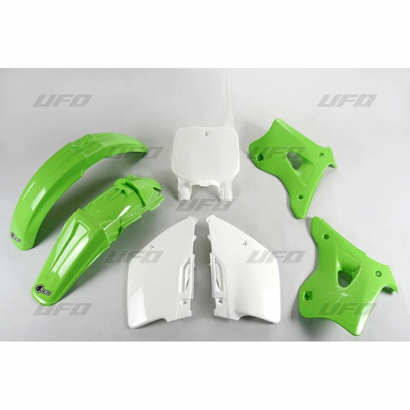 UFO Plastic kit OEM kleur Kawasaki KX125/250