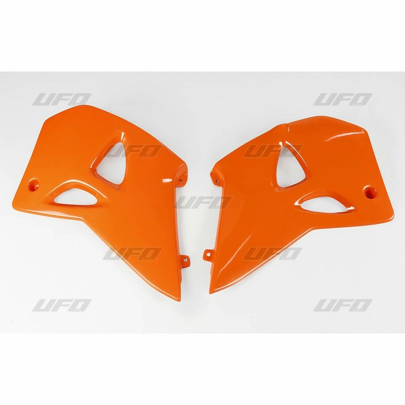 UFO Radiator shrouds orange KTM