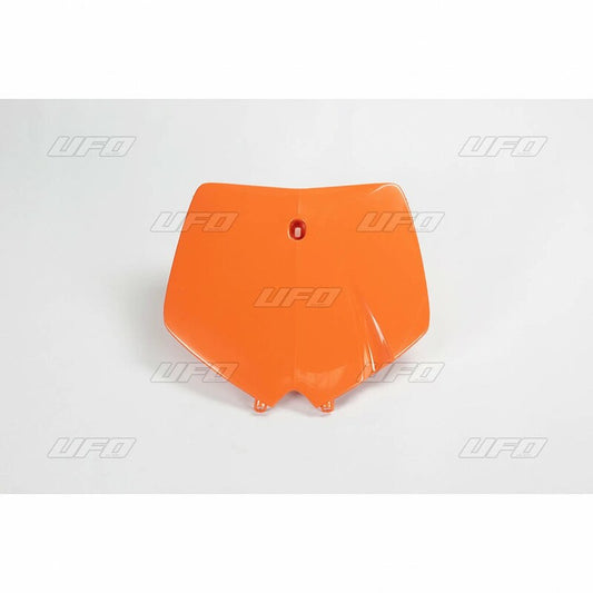 UFO Front number plate orange KTM