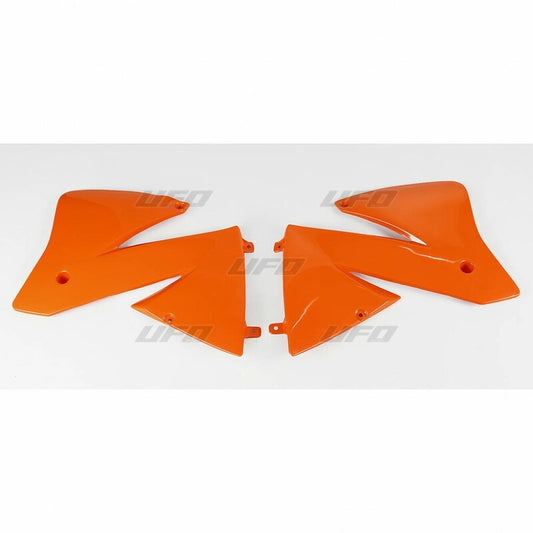 UFO Radiator shrouds orange KTM EXC