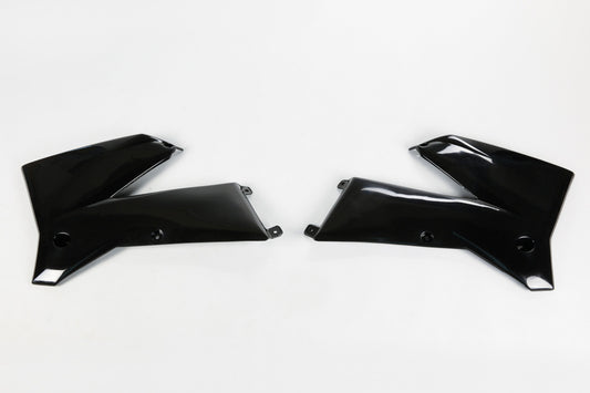 UFO Radiator shrouds black KTM