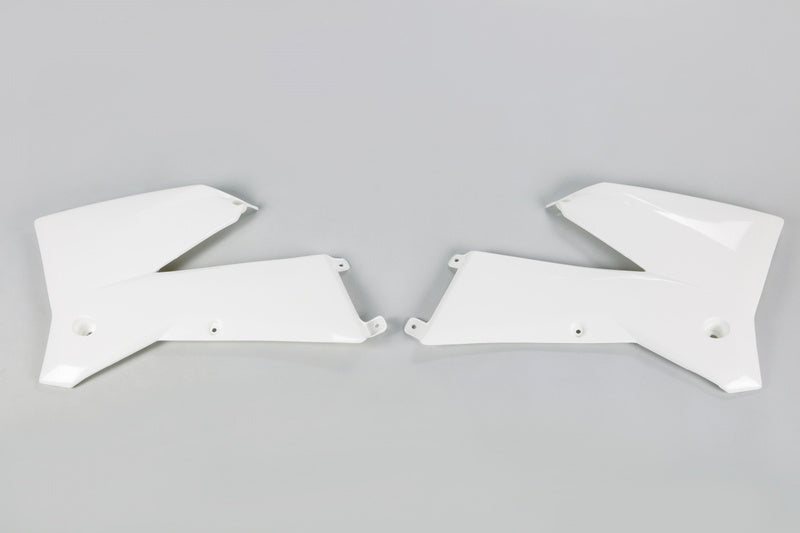 UFO Radiator shrouds white KTM