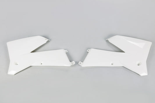 UFO Radiator shrouds white KTM