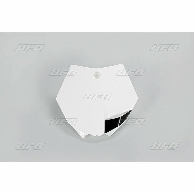 UFO Front number plate white KTM SX85