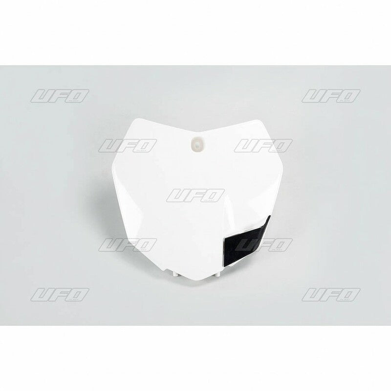 UFO Front number plate white KTM