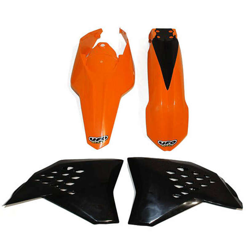 UFO Plastic kit OEM kleur oranje/zwart KTM