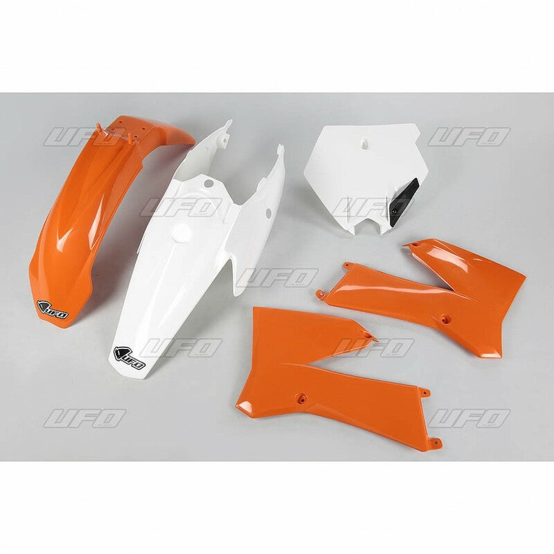 UFO Plastic kit OEM kleur oranje/Blanc KTM SX85