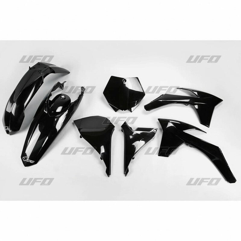 UFO Plastic kit black KTM 