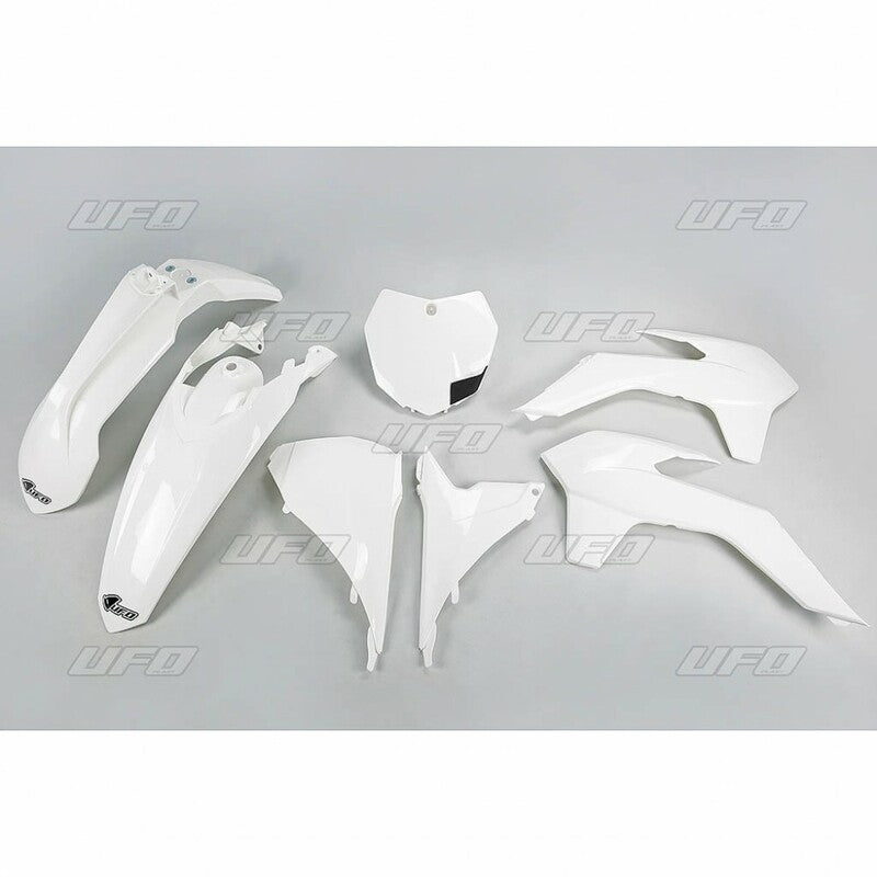 UFO Plastic kit white KTM 