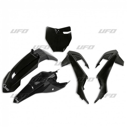 UFO Plastic kit zwart KTM SX 65