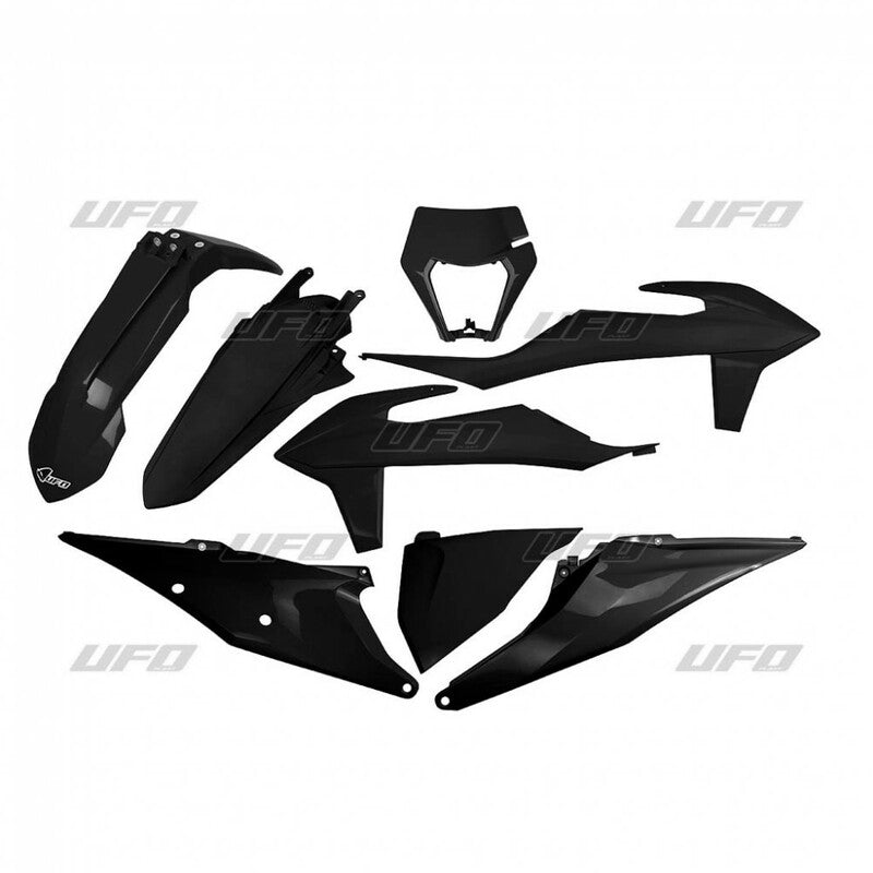 UFO Plastic kit zwart KTM EXC/EXC-F