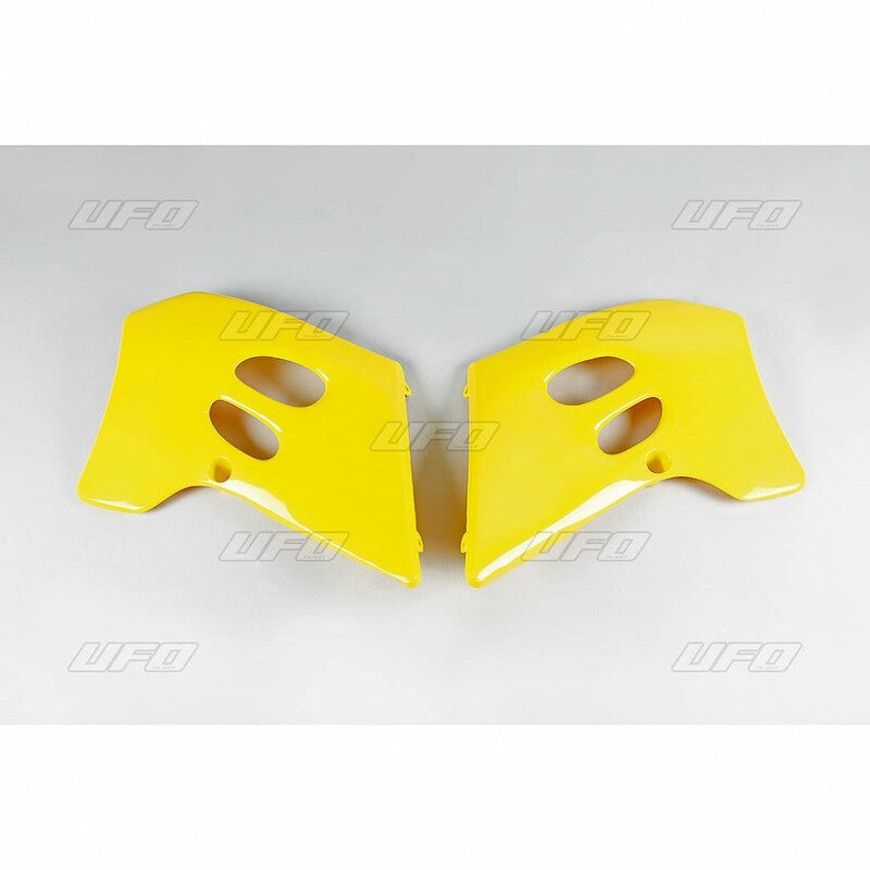 UFO Radiator shrouds yellow Suzuki RM125/250