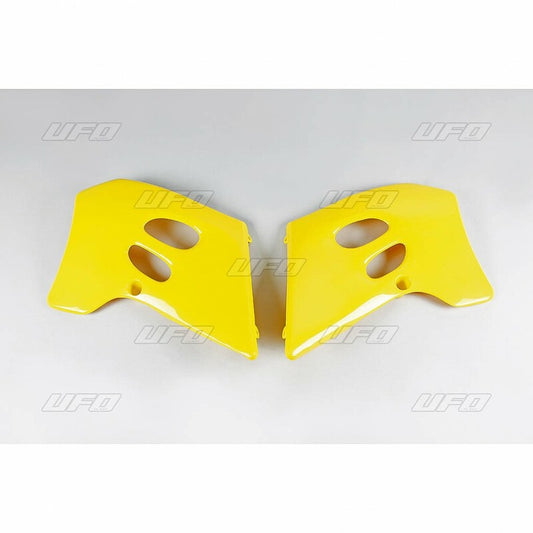 UFO Radiator shrouds yellow Suzuki RM125/250