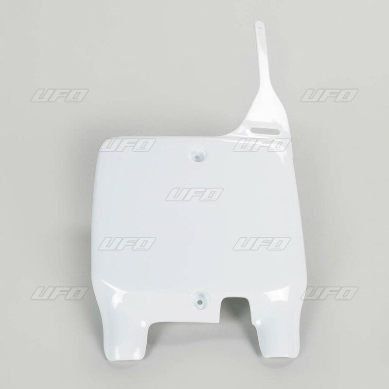 UFO Front number plate white Suzuki RM125/250