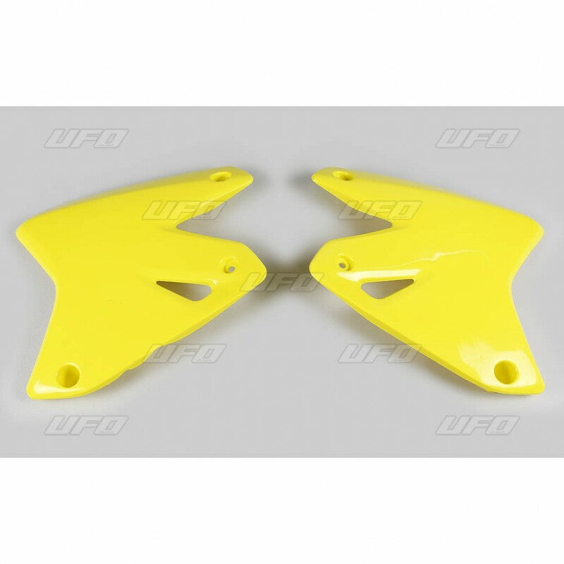 UFO Radiator shrouds yellow Suzuki DR-Z400E