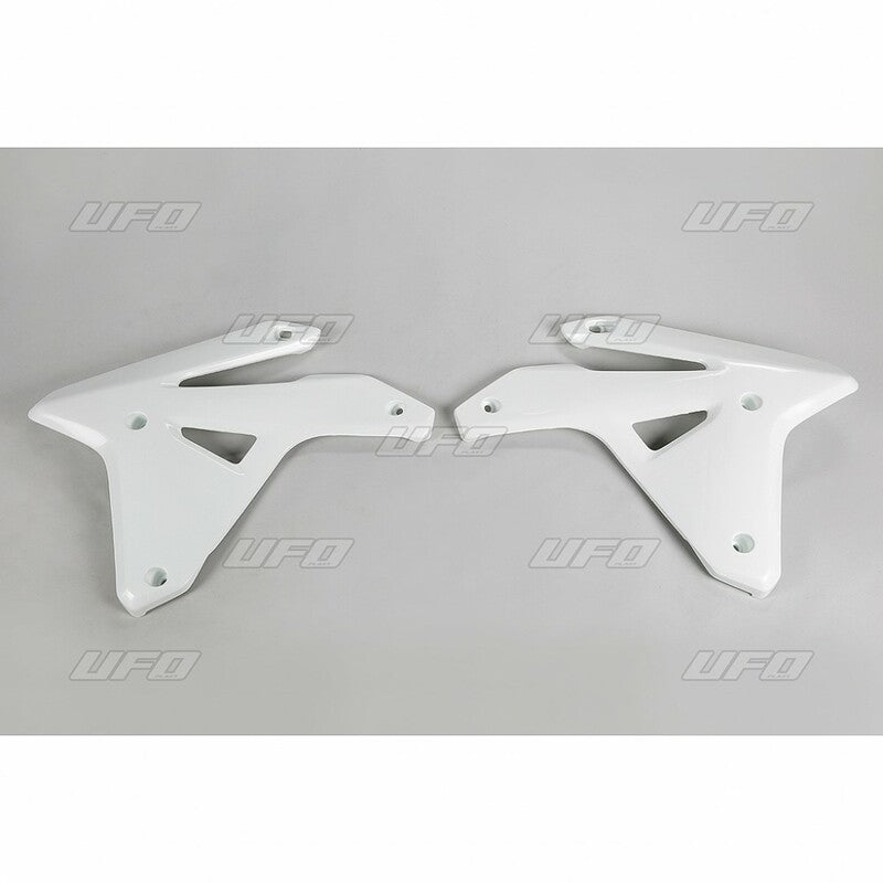 RADIATOR COVERS RMZ450 07 WHITE