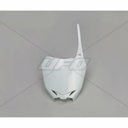 UFO Front number plate white Suzuki RM-Z250/450