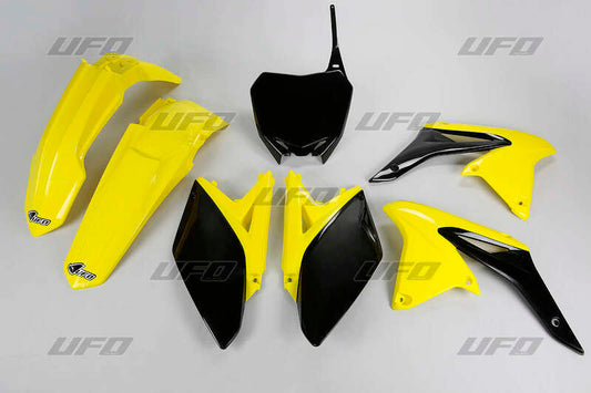 UFO Plastic kit OEM color yellow/black Suzuki RM-Z250