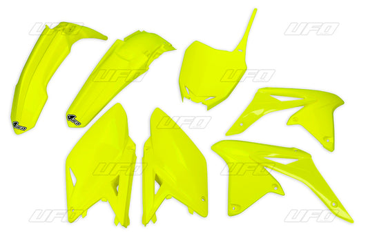 UFO Plastic kit neon geel Suzuki RM-Z250