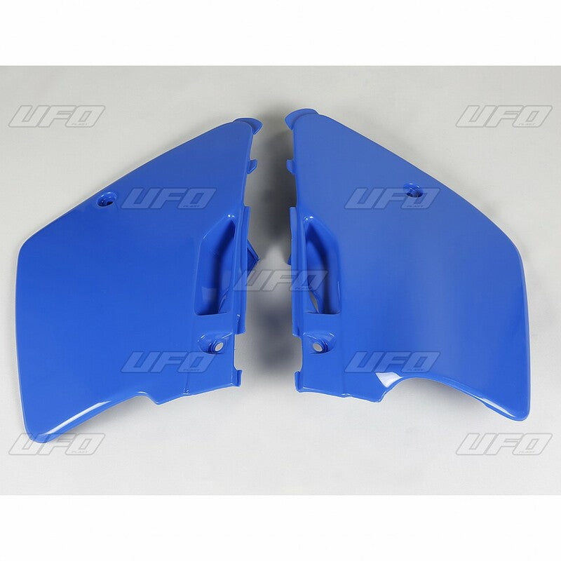 UFO Side number plates blue TM