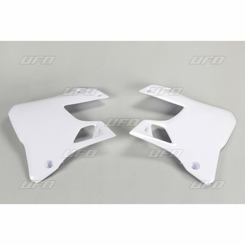 UFO Radiator shrouds white Yamaha